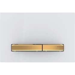 Geberit ovládacie tlačidlo SIGMA50 BIELA mosadz kovová farba (115.672.11.2)