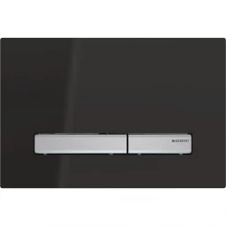 Geberit ovládacie tlačidlo SIGMA50 čierna/ chróm, kov-plast (115.788.DW.2)