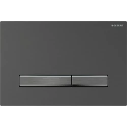 Geberit ovládacie tlačidlo SIGMA50 čierny chróm, easy-to-clean, kov-plast (115.671.QD.2)