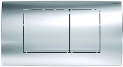 Geberit ovládacie tlačidlo Twinline 30 chróm lesklé/chróm mat/chróm lesk (pre UP130) 115.899.KH.1 (115.899.KH.1)