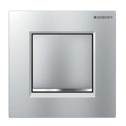 GEBERIT - Ovládanie splachovania pisoára, easy to clean, matný chróm (116.017.JQ.1)