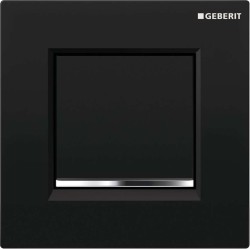 GEBERIT - Ovládanie splachovania pisoáru, čierna/lesklý chróm (116.017.KM.1)