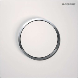 GEBERIT - Pneumatické ovládanie splachovania pisoáru typ 10, biela/chróm (116.015.KJ.1)