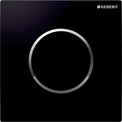 GEBERIT - Pneumatické ovládanie splachovania pisoáru typ 10, čierna/chróm (116.015.KM.1)