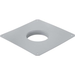 GEBERIT - Pripojovací plech s ochranným viečkom, potiahnutý PVC (388.124.28.1)