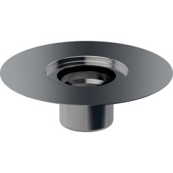 GEBERIT - Príruba na podlahové vpusty s veľkosťou 130x130 mm (388.101.00.1)