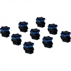 GEBERIT - Příslušenství Súprava nožičiek 9 ks, výška 6-12 cm, na dĺžku vaničky od 1400 mm (554.952.00.1)