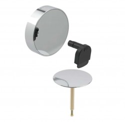 GEBERIT - Příslušenství Súprava pre kompletizáciu vaňovej súpravy, s otočným ovládaním a prívodom d52, chróm (150.481.21.1)