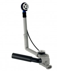 GEBERIT - Příslušenství Vaňová odtoková a prepadová súprava, dĺžka 260 mm, chróm (150.501.00.6)