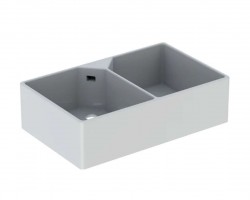 GEBERIT - Publica Keramický drez, 90x56 cm, biela (350490000)