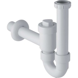 GEBERIT - Rúrková zápachová uzávierka, uzatvárateľná, spätný ventil, vývod vodorovný, d 50 mm (152.861.11.1)