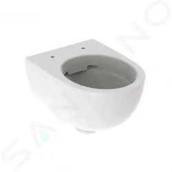 GEBERIT - Selnova Compact Závesné WC, 490x355 mm, Rimfree, biela (500.377.01.2)