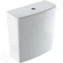 GEBERIT - Selnova Square Splachovacia nádržka na WC misu, bočný prívod vody, biela (500.267.01.1)
