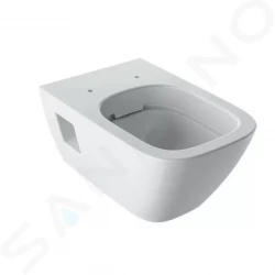 GEBERIT - Selnova Square Závesné WC, 540x350 mm, Rimfree, biela (501.546.01.1)