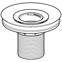 GEBERIT - Sifónový adaptér na bezvodé pisoáre, priemer 103 mm (116.060.00.1)