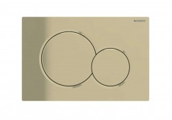 GEBERIT - Sigma01 Ovládacie tlačidlo splachovania, ušľachtilá galvanizovaná mosadz (115.770.DT.5)