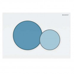GEBERIT - Sigma01 Ovládanie splachovania, modrá/biela (115.770.SX.5)