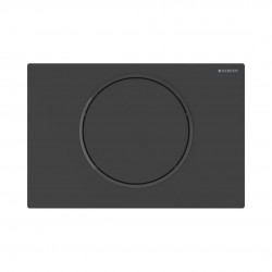GEBERIT - Sigma10 Elektronické ovládanie splachovania, sieťové napájanie, easy to clean, matná čierna (115.863.16.6)