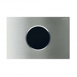 GEBERIT - Sigma10 Elektronické ovládanie splachovania, sieťové napájanie, kefovaná/leštená nerezová (115.907.SN.6)