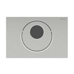 GEBERIT - Sigma10 Elektronické ovládanie splachovania, sieťové napájanie, kefovaná/leštená oceľ (115.890.SN.6)