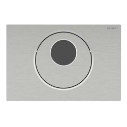 GEBERIT - Sigma10 Elektronické ovládanie splachovania, sieťové napájanie, kefovaná nerezová (115.856.SN.6)