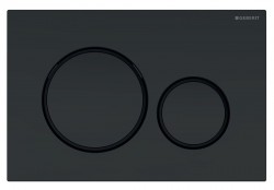 GEBERIT SIGMA20 ovládacie tlačítko, Easy-to clean, čierny mat (115.882.16.1)