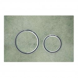 GEBERIT - Sigma21 Ovládacie tlačidlo splachovania, chróm/dekor betónu (115.884.JV.1)