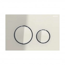 GEBERIT - Sigma21 Ovládacie tlačidlo splachovania, chróm/pieskovo sivá (115.884.JL.1)