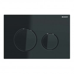 GEBERIT - Sigma21 Ovládacie tlačidlo splachovania, čierna/čierny chróm (115.651.SJ.1)