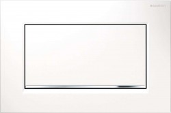 GEBERIT - Sigma30 Ovládacie tlačidlo splachovania, biela/chróm (115.893.KJ.1)