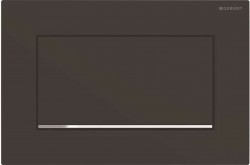 GEBERIT - Sigma30 Ovládacie tlačidlo splachovania, čierna mat/chróm (115.893.14.1)