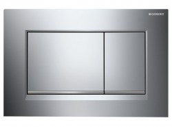 GEBERIT SIGMA30 ovládacie tlačítko, dual flush, chróm (115.883.KH.1)