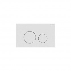 GEBERIT - Sigma40 Ovládanie splachovania, easy to clean, matná biela (115.628.JT.1)