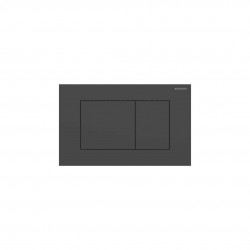 GEBERIT - Sigma40 Ovládanie splachovania, easy to clean, matná čierna (115.629.14.1)