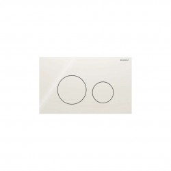 GEBERIT - Sigma40 Ovládanie splachovania, sklo/pieskovo sivá (115.628.JL.1)