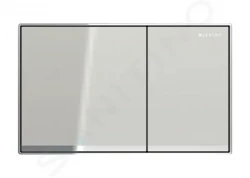 GEBERIT - Sigma60 Ovládacie tlačidlo splachovania, sklo/pieskovo sivá (115.640.JL.1)