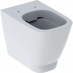 GEBERIT - Smyle Square Stojace WC, Rimfree, biela (500.840.00.1)