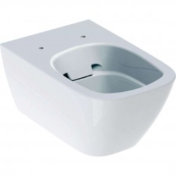 GEBERIT - Smyle Square Závesné WC, Rimfree, biela (500.208.01.1)