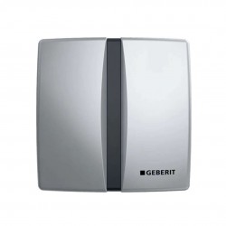 GEBERIT - Splachovací systémy Elektronické ovládanie splachovania pisoáru, sieťové napájanie, matný chróm (115.802.46.5)