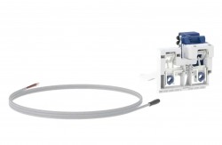 GEBERIT - Splachovací systémy Elektronické ovládanie splachovania WC, sieťové napájanie, pre externé tlačidlo, 2-činné splachovanie (115.955.00.6)