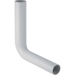 GEBERIT - Splachovacie koleno, 390x350 mm, nízkopoložené, d50 mm, alpská biela (118.006.11.1)