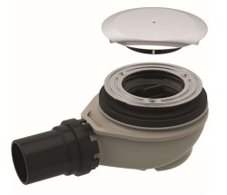 GEBERIT - Sprchová odpadová súprava d90, s krytom odpadového ventilu, chróm (150.551.21.1)