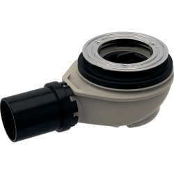 GEBERIT - Sprchová odpadová súprava na vaničku, odtok 90 mm, výška vodného uzáveru 50 mm (150.550.00.1)