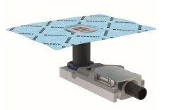 GEBERIT - Sprchový podlahový vpust, na výšku mazaniny pri vtoku 7-9 cm (154.052.00.1)