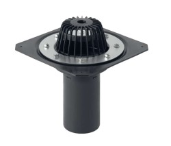 GEBERIT - Strešný vtok, pre hydroizolačné fólie (359.013.00.1)