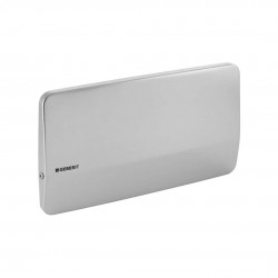 GEBERIT - Twinline Krycia doska servisného otvoru, kartáčovaná nerezová oceľ (115.398.00.1)