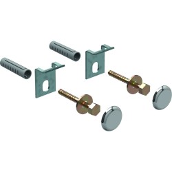 GEBERIT - Upevňovací materiál na pisoáre, Kerafix, chróm (551070000)