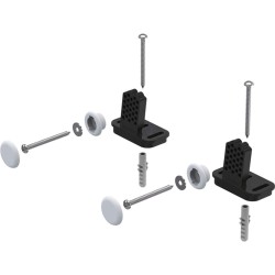 GEBERIT - Upevňovací materiál pre stojace WC a stojaci bidet, upevnenie zboku (500.100.00.1)