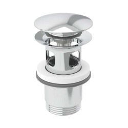GEBERIT - Uzatvárateľná výpusť, ClickClack, lesklý chróm (152.076.21.1)