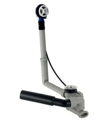 GEBERIT - Vaňová odtoková a prepadová súprava, dĺžka 260 mm, chróm (150.501.00.6)